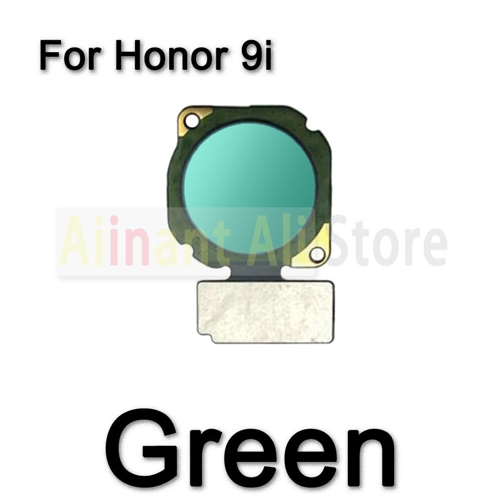Alkuperäinen kotiavain sormenjälkitunnistimen joustokaapeli huawei honorille 9 9i 9x lite touch id sormenjälki flex kaapeli puhelimen osat: Honor 9i vihreä