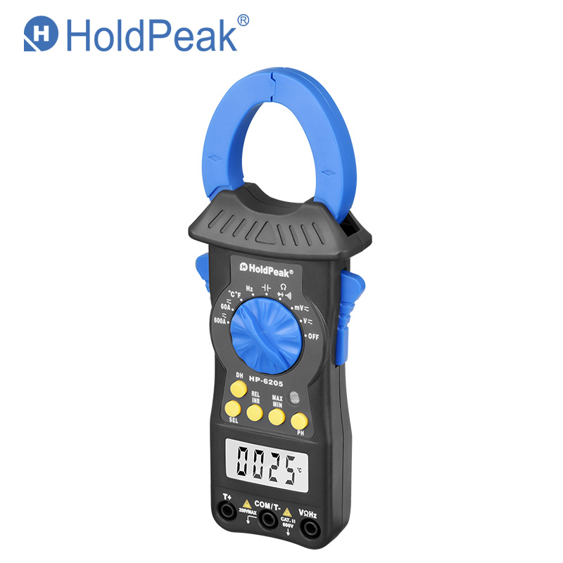 HoldPeak HP-6205 Digitale Klemme Meter (RU Lagerbier) AC/DC Strom Voltmeter Ohm 6000 Zählen Elektronische Meter