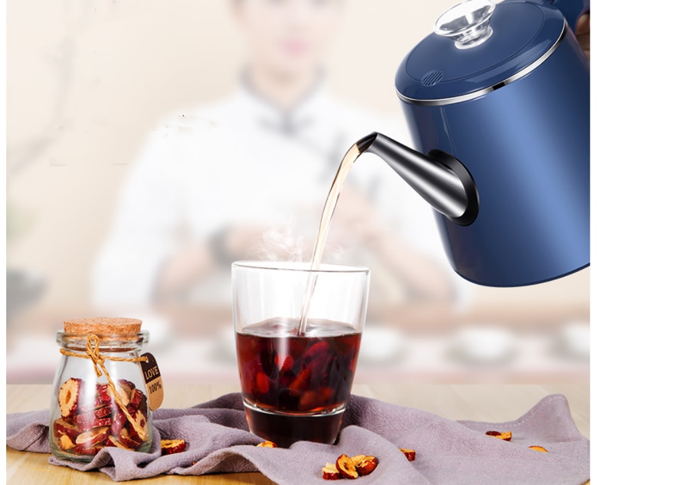 Electric Fully automatic Kettle teapot set 0.8L stainless steel safety auto-off Water Dispenser samovar Pumping stove household