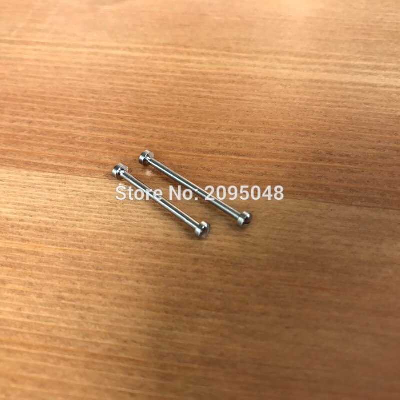 2 stuks/set 16mm/18mm horloge schroefbuis schroefstang voor guess horlogeband band schakelset