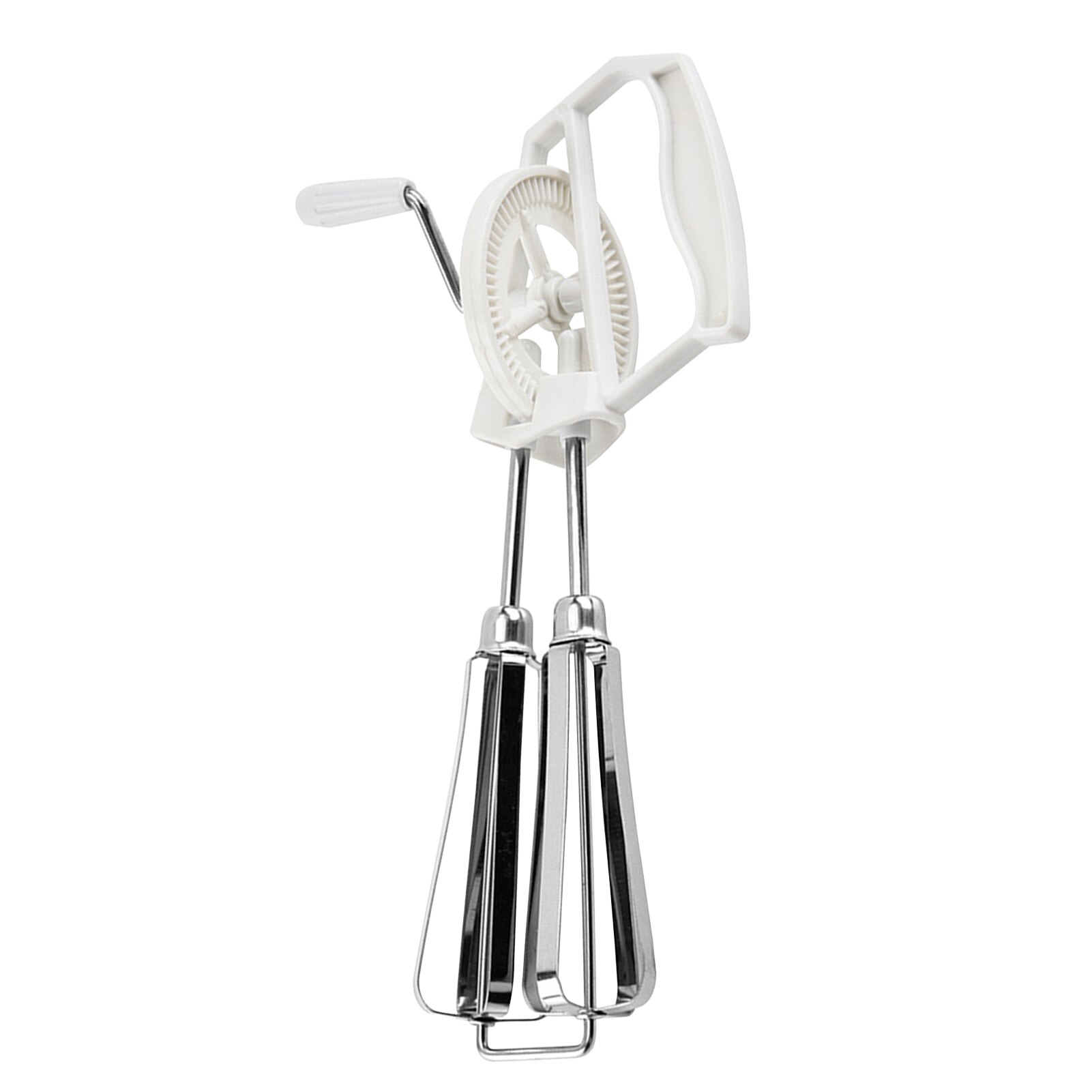 Stirring Rotating Stainless Steel Kitchen Tools Hand Push Blending Whisk Manual Blender Milkshakes Milk Frother For Cooking
