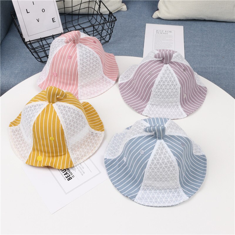 Baby Kids Cute Removable Anti-droplet Anti-Saliva Splash-Proof Dust-Proof Full Face Cover Safety Protective Fisherman's Hat Caps