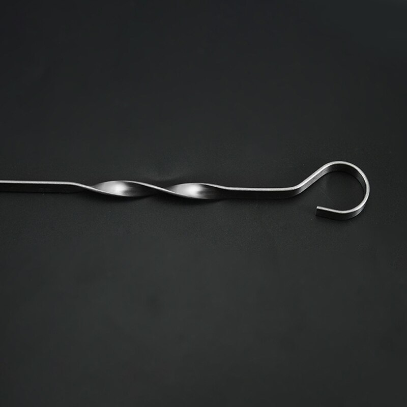 10 sztuk grill igła grill szaszłyki z grilla grill igła anty-uchwyt antypoślizgowy sprzęt robić grillowania znak mięsa warzyw kebab Shish przyrząd kuchenny