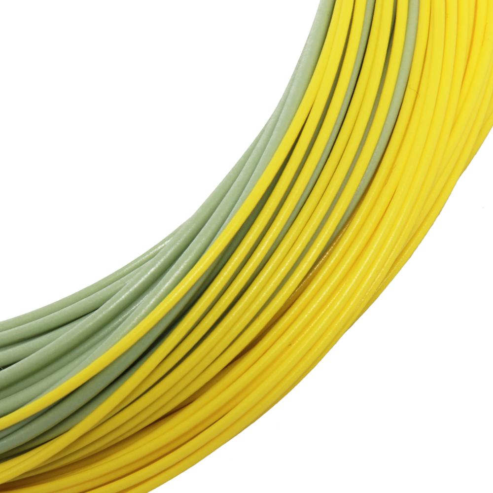 90FT WF 2/3/4/5/6/7/8/9F Gold Fly Line Weight Forward Floating Fly Fishing Line With Durable Loop