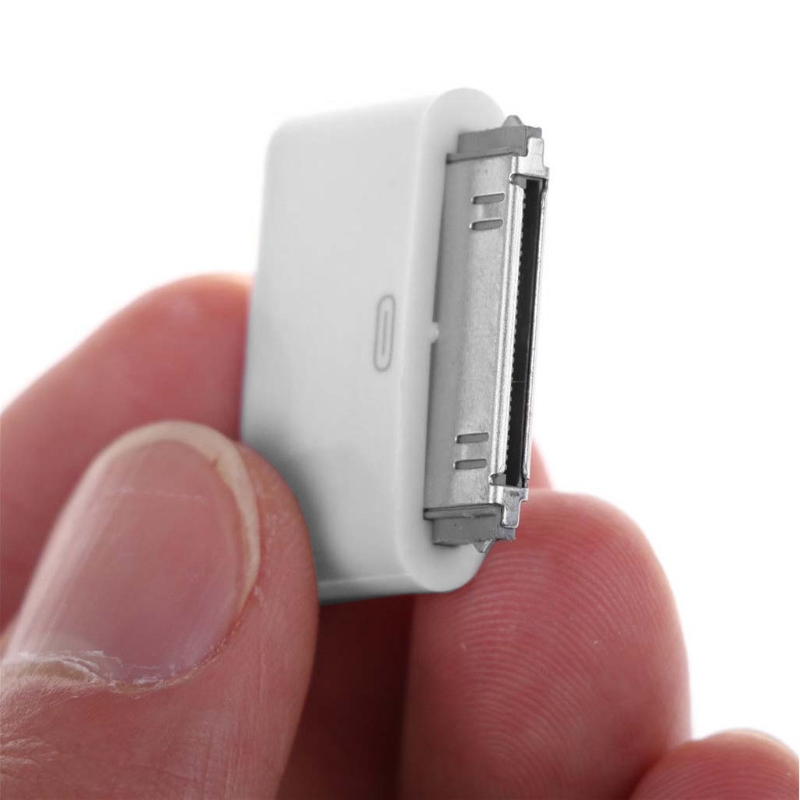 8pin Female To 30pin Male Adapter Converter For iPhone4 4S iPad2 3 iPad Touch3 4 White &amp; Black