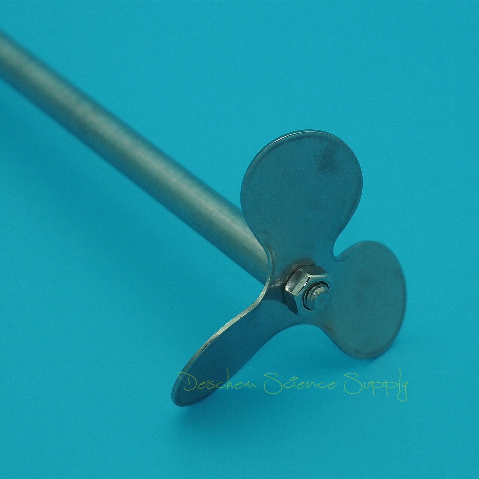 300mm, Rvs Roerder, Diameter 8mm, Paddle 30mm, SS 304 Propeller