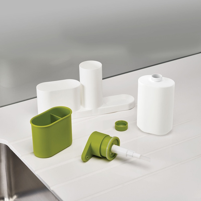 Accessoires de cuisine, boîte de rangement de brosse en éponge, outils de cuisine distributeur de savon liquide, accessoires de cuisine, Gadgets de cuisine