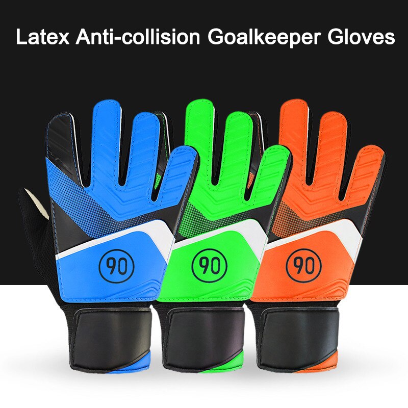 Guantes de dedo completo para niños y adolescentes, manoplas antideslizantes para Portero De Fútbol HB88, 1 par