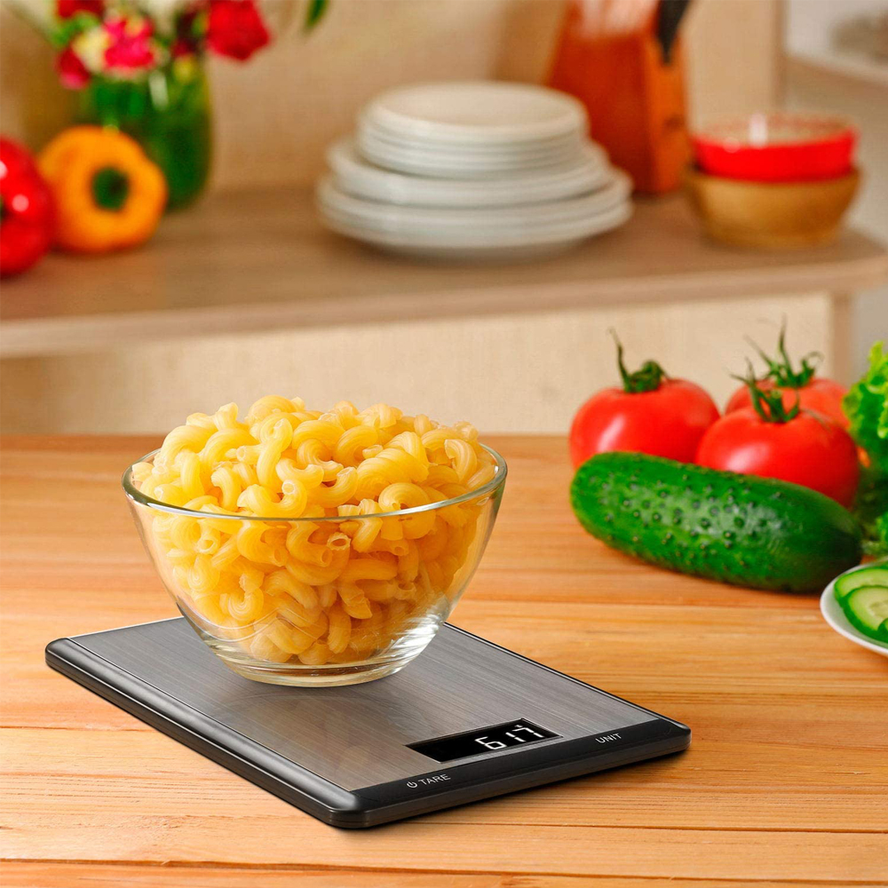 High Precision Digital Kitchen Food Scale 22lbs/10kg Kitchen Scale LCD Display Touch Screen Scale For Cooking Baking Scale