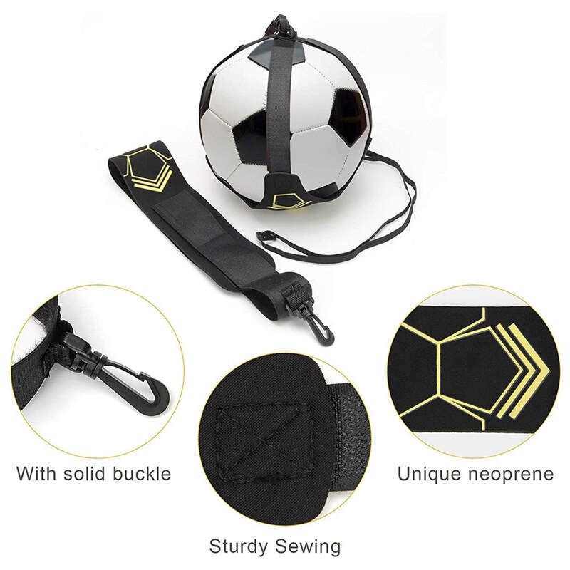 Adjustable Soccer Kick Trainer,Soccer Practice Training Aid Soccer Volleyball Rugby Trainer Fits Ball Size 3,4,and 5