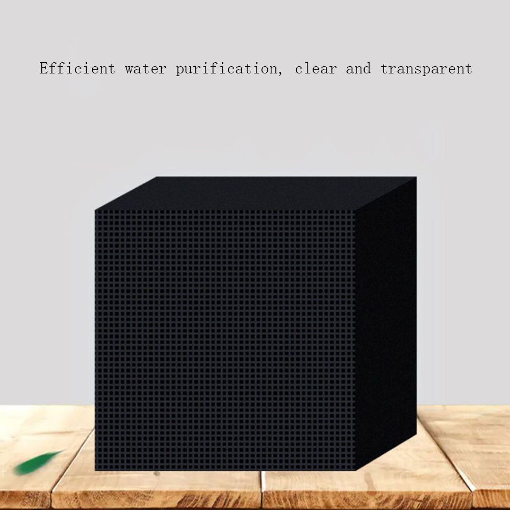 Eco-Aquarium Water filter Cube Activated Carbon Aquarium Canister Filter Aquarium Filter Media Skimmer