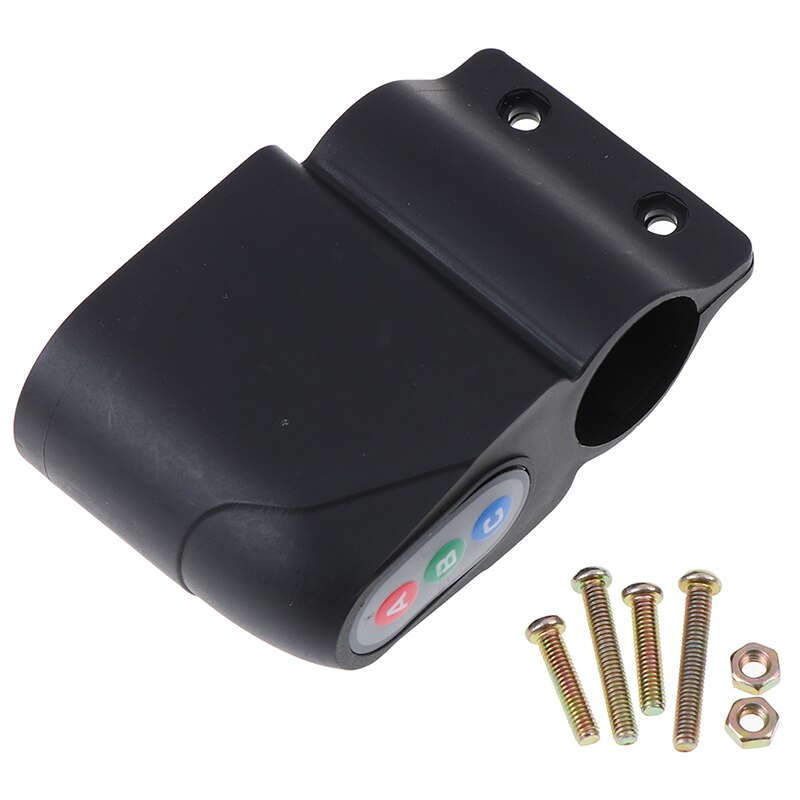 Anti-theft Lock Bicycle Password Alarm Electronic Lock Rain-proof Bicycle Anti-theft Device for Bicycle Mountain Bike