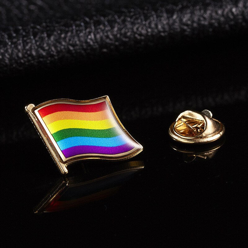 Liefde Is Liefde Lgbt Rainbow Gay Pins Multicolor Sieraden Rose Bloem Hart Broches Badge Lesbische Gay Paar Pride Emaille Revers pin