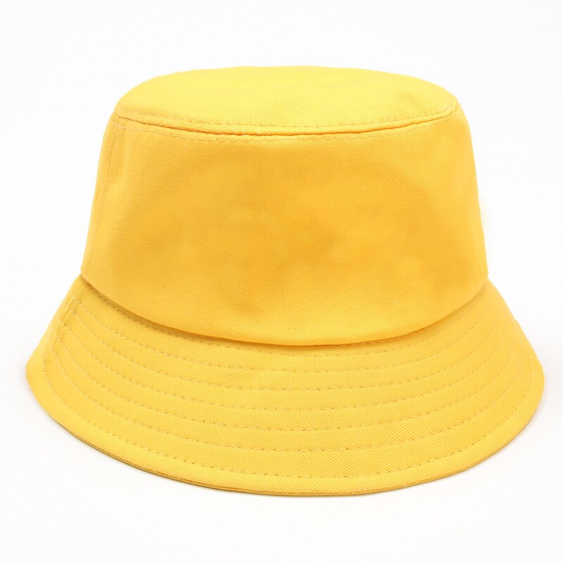 COKK Eimer Hut Frauen Männer Unisex Baumwolle Fischer Kappe Große Große Größe Einfarbig Panama Bob Hut Frühling Sommer Casual kinder Gorro: L / Armee Grün