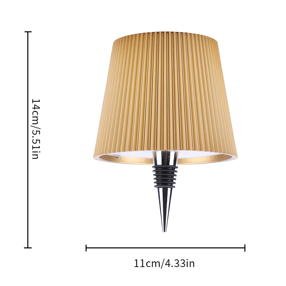 Wireless Touch Table Lamp LED Wine Bottle Light Rechargeable Stepless Dimming Night Lamp for Parties Bars Restaurant Decor: PURPLE