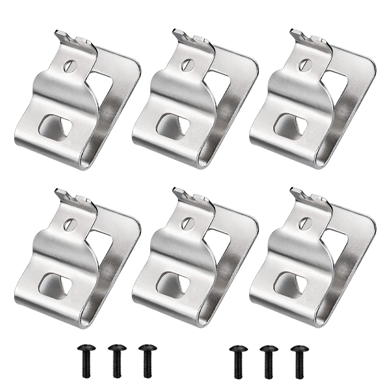 Crochet de ceinture pour perceuse-visseuse Dewalt 20V N, 6 pièces 268241 N N 169778 N N 086039 Accessoires pour outils électriques DCD980 DCD985: Default Title