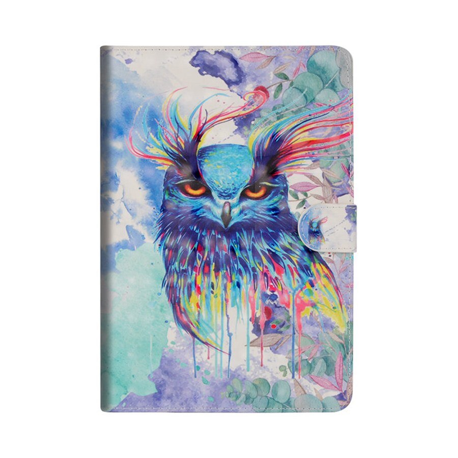 Cat Painting PU Leather Case For Samsung Galaxy Tab A 10.1 inch model SM-T580 T585 T580 T585N Cover tablet case +FilmGift: MTY