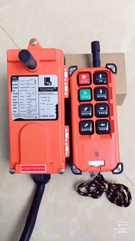 F21-E1B Industrie fernbedienung Hoist Kran Steuer Aufzug Kran 1 sender + 1 empfänger