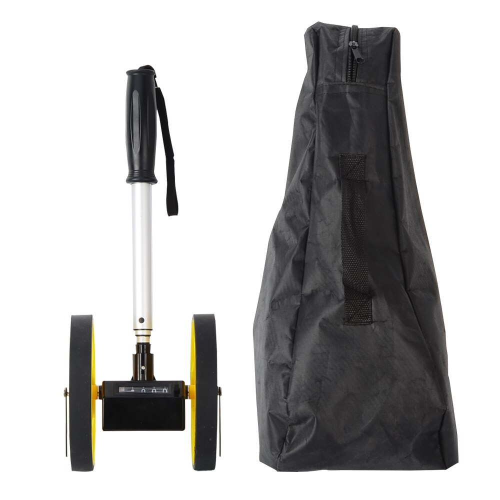 Rueda de Medición de distancia plegable FIRECORE 9999M doble rueda fácil de llevar con pantalla Digital