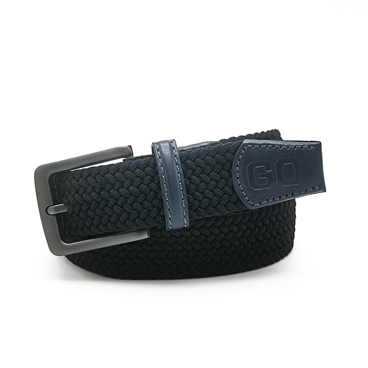 Golf Riem Mannen Geavanceerde Riem Mannen Elastische Pin Gesp Riem Mannen Non-Gesp Riem: Royal blue / S
