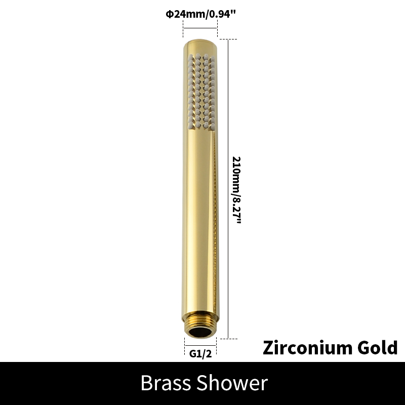 Durcheinander-Duschkopf, wassersparend, für Badezimmer, Handbrause, Sprühgerät-einstellen, Schwarz/Weiß/RoséGold/Badesprinkler aus gebürstetem Nickel/Chrom: Lavendel