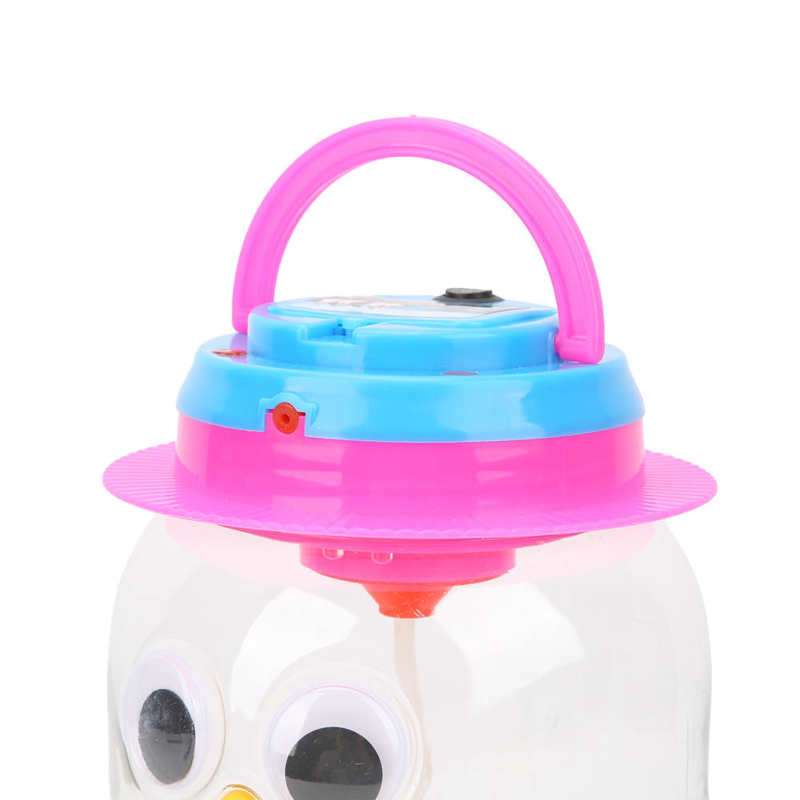 Plastic Fish Tank Kit Transparent Plastic Cartoon Fish Tank Kit with USB Cable for Fish Culture for Children