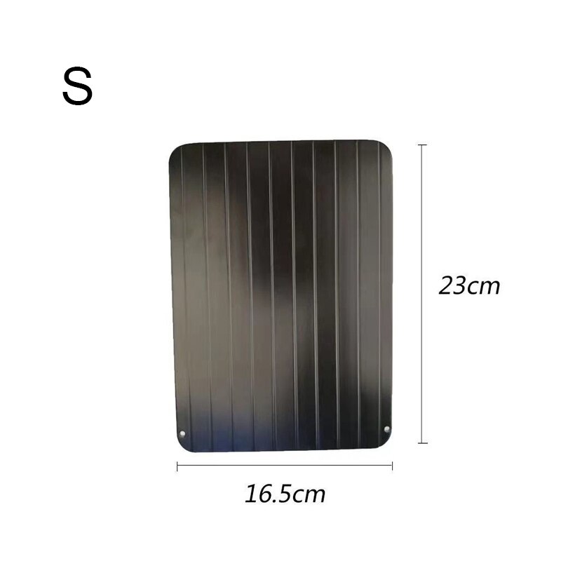 2MM Defrosting Tray Frozen Meat Thawing Fresh Healthy Rapid Defrost Plate Food Gadgets Kitchen Tools