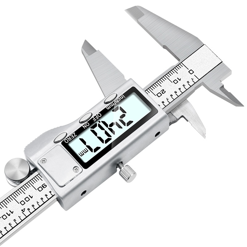 Calibrador Vernier de 0-150mm, herramienta de medición Digital de acero inoxidable, 6 pulgadas