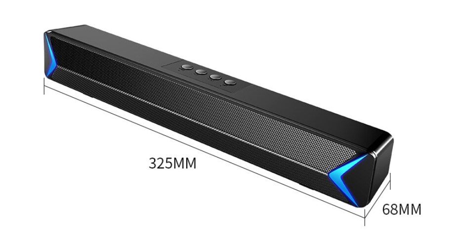 Bluetooth Speaker Home Theater Surround Soundbar Voor Tv Fm Radio Bedrade En Draadloze Geluid Bass Luidspreker