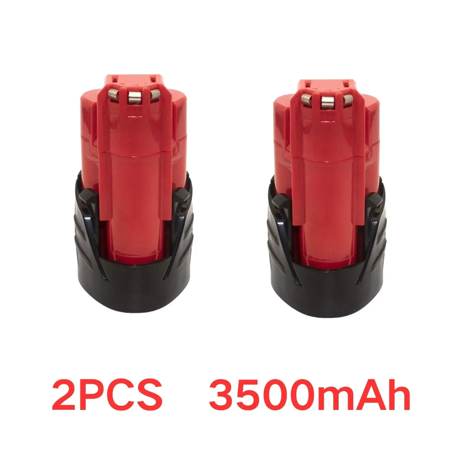 10- pack 3000 mah för milwaukee  m12 laddningsbara batterier för 12v sladdlösa verktyg 48-11-2402 48-11-2411 48-11-2401 mil -12a- li: Himmelsblå