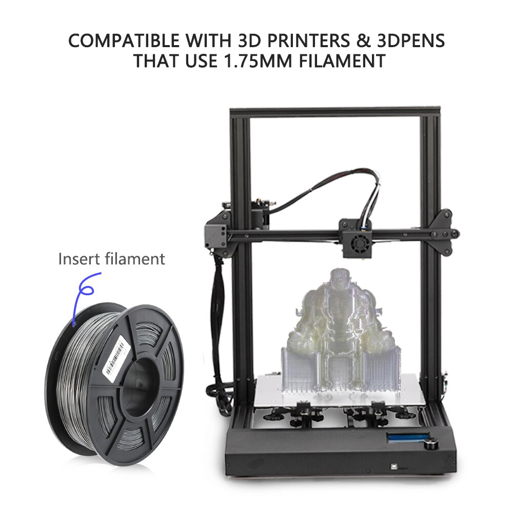SUNLU PETG 3D Drucker Filament 1,75mm 1KG Lichtdurchlässigkeit PETG Filament Kunststoff 3d Druck Materialien Schnelle