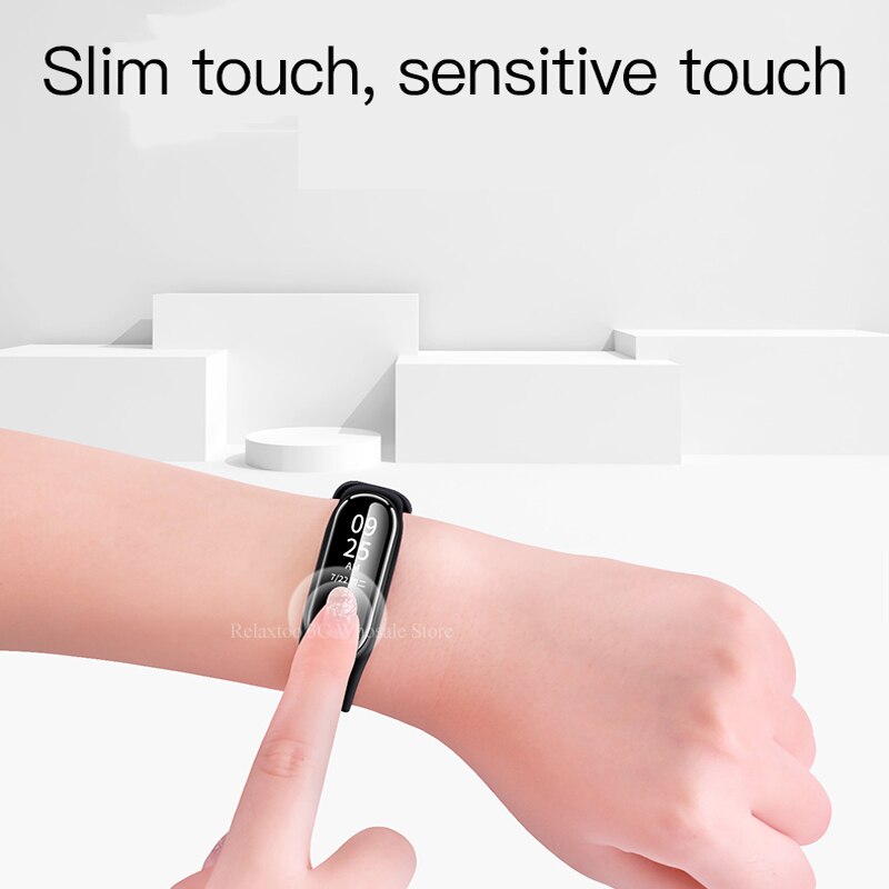 Xiaomi Mi Band 4 Screen Protector Film Zachte Tpu Film Voor Xiaomi Mi Band 4 Smart Polsband Scherm Beschermende Film