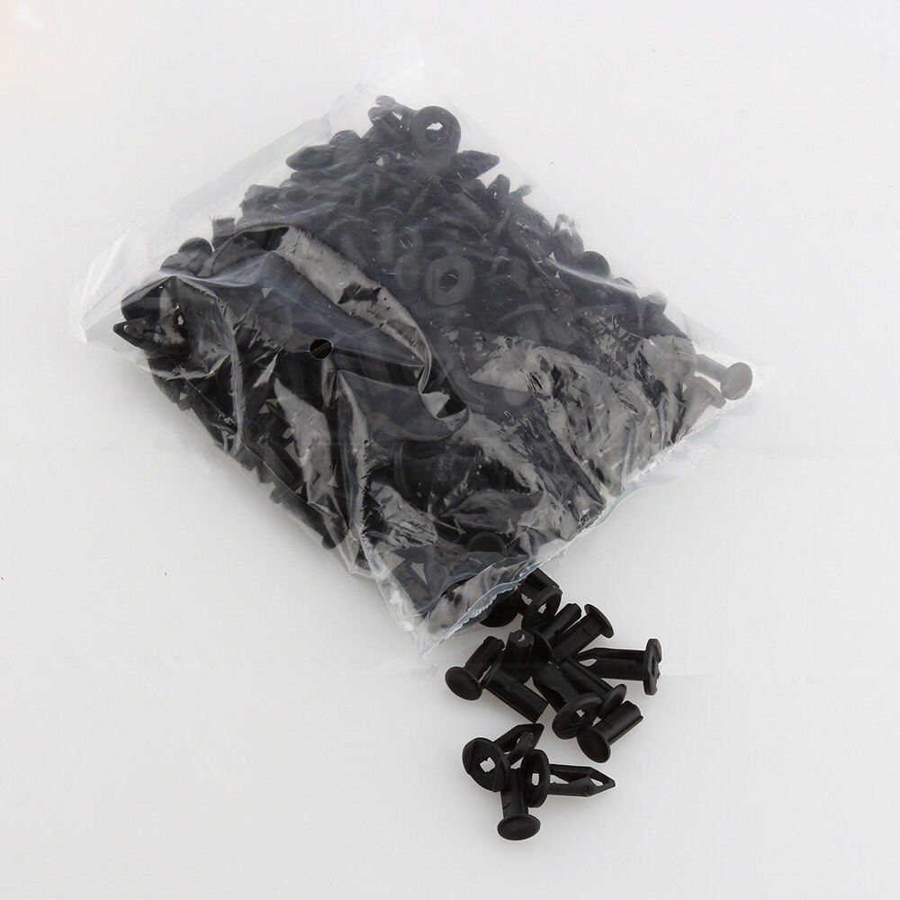 100PCS Fender Clip Body Rivet 8mm Hole For Polaris Sportsman Rangers Rzr 7661855 8mm ATV Rivet Fairing Body Trim For Honda Screw