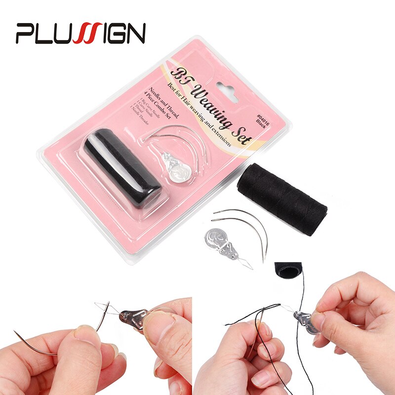 Plussign 11 PCS Wig Making Kit Canvas Block Head With Stand Mannequin Head Diy Styling Making Tools Heads Manequin