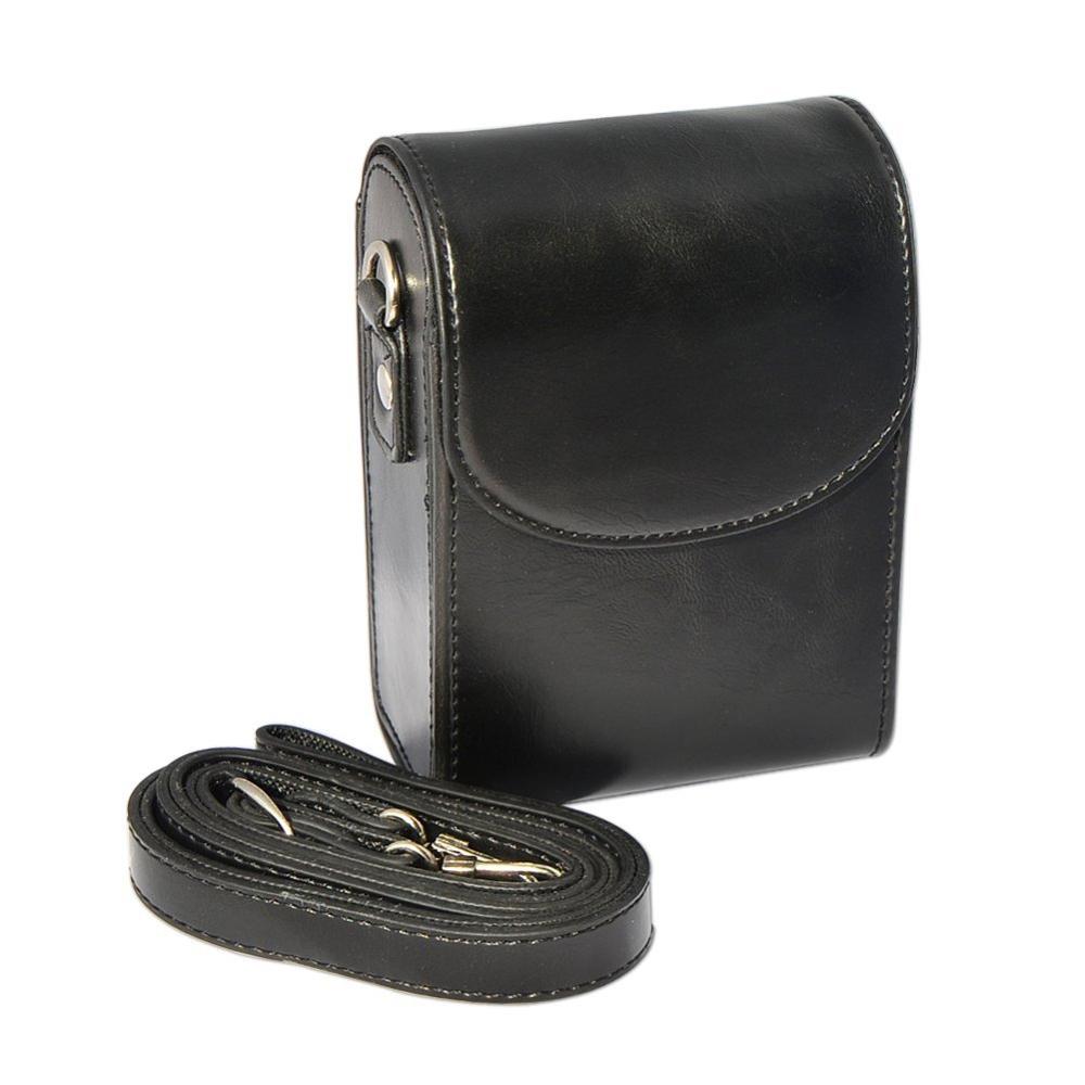 Camera tas Lederen tas voor Panasonic Lumix LX10 LX15 TZ96 TZ95 TZ90 TZ80 TZ70 TZ60 TZ50 TZ40 TZ30 TZ20 TZ10 ZS70 ZS50 ZS30 ZS20: black