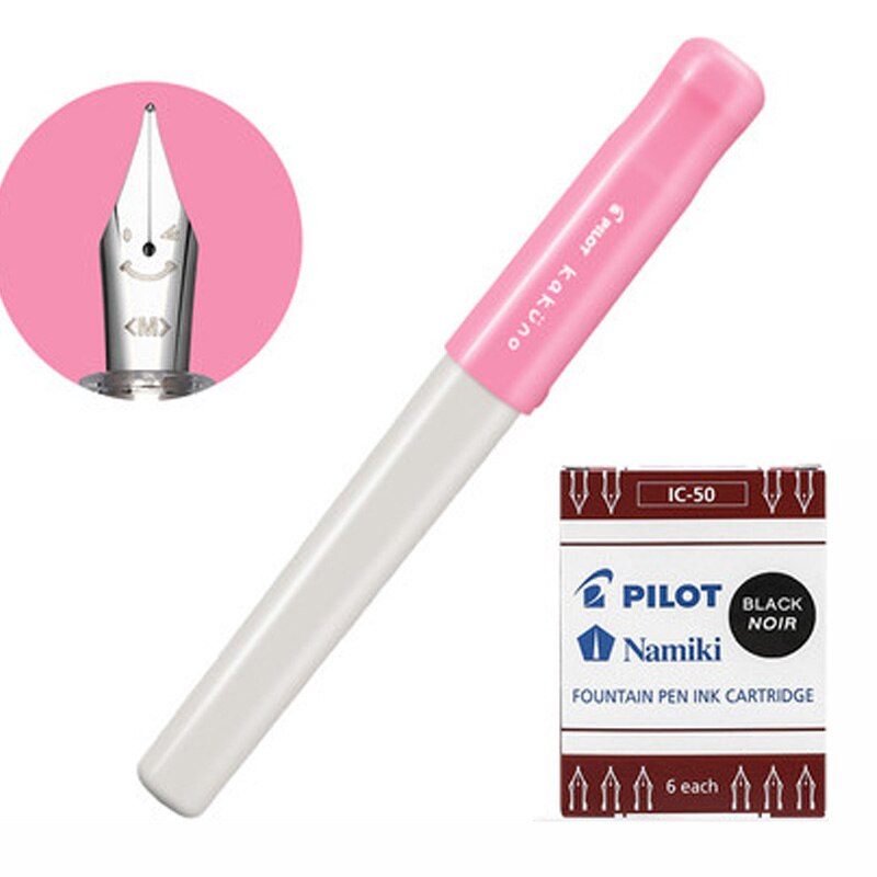 Pilote sourire stylo KaKuno calligraphie calligraphie étudiant stylo FKA-1SR petit mignon croquis petit frais peinture étudiant dédié: Rose / M