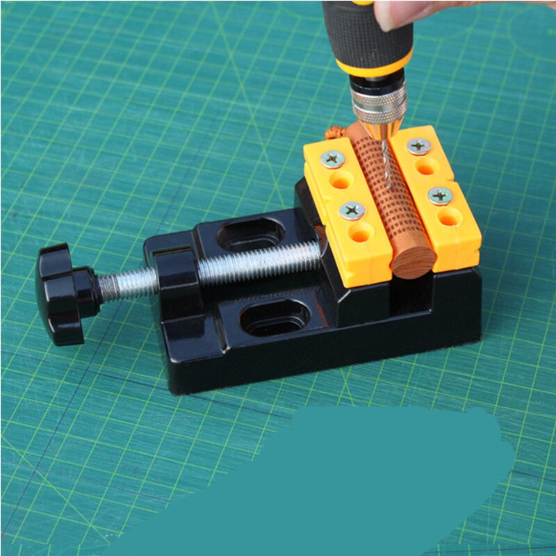тиски vise Black Jaw Bench Clamp Mini Drill Press Vice Opening Parallel Table Flat Vise DIY Tools