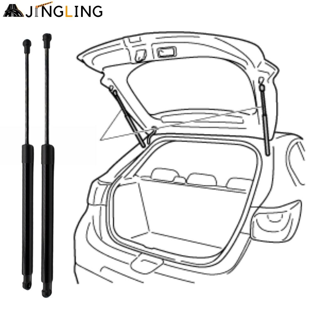 Barras de elevación de pistón de Gas de acero, soporte de choque para cama otomana de pared, para caravana y Camper, 1500N, 36cm, 1 unids/set por juego