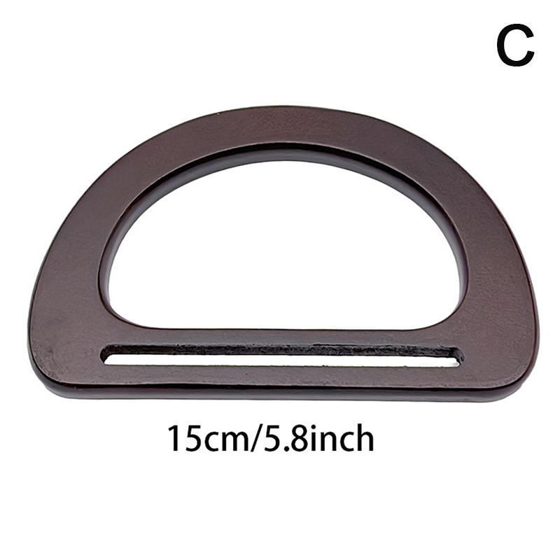 Sac à main rond en bambou, 12cm/15cm, en bois, pour remplacement, accessoires de bricolage: WHITE