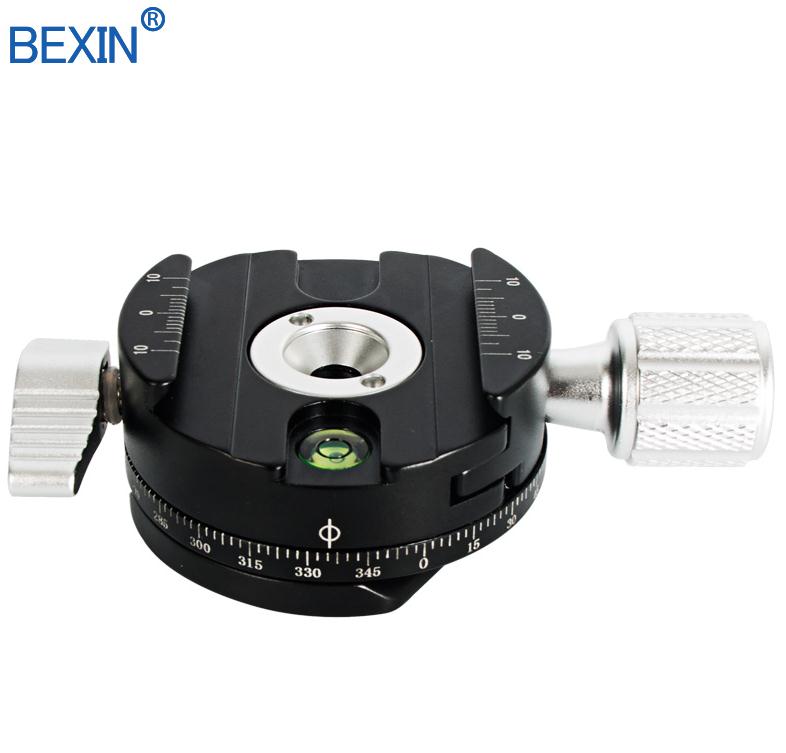 360 Degree Panoramic Tripod Head Clamping For Arca Swiss Tripod Ball Head 38mm Quick Release Plate