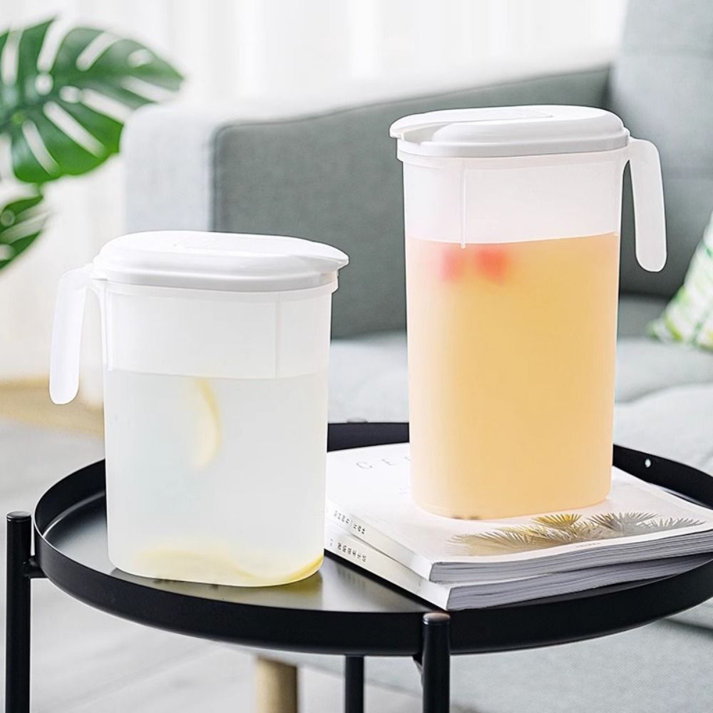 1.6l/2l kaldtvannskanner gjennomsiktig stor kapasitet fruktte drikkevannskjele med håndtak høytemperatur juicebøtte