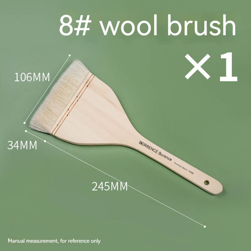 Brush Pen 1/2/3pc set Memory Nylon Penselen Set voor Acryl Olie Tekening Aquarel Houten Schilderij Penseel Gereedschap Kunstbenodigdheden: Blauw