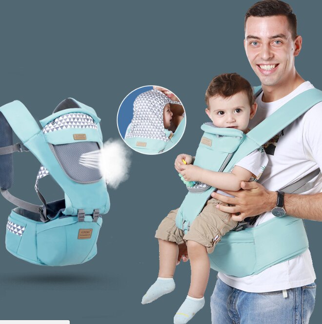 Ergonómico bebé infantil chico bebé del abrigo de la Honda frontal canguro bebé abrigo del portador de bebé de 0-36 meses