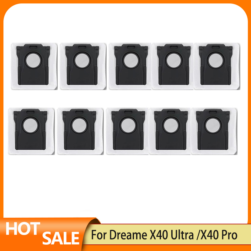 Dreame X40 Ultra / L40 Ultra/MOVA P50 Pro Ultra/ MOVA P10 Pro ultra Parts Roller Side Brush Hepa Filter Dust Bag Accessories: Lavender