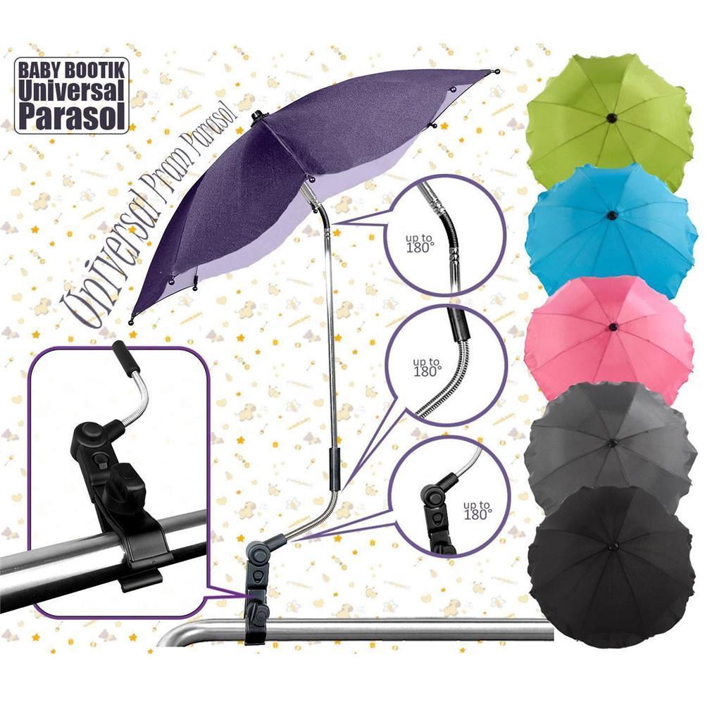 Poussette accessoires bébé Parasol Buggy poussette landau réglable enfants poussette parapluies ombre auvent couvertures