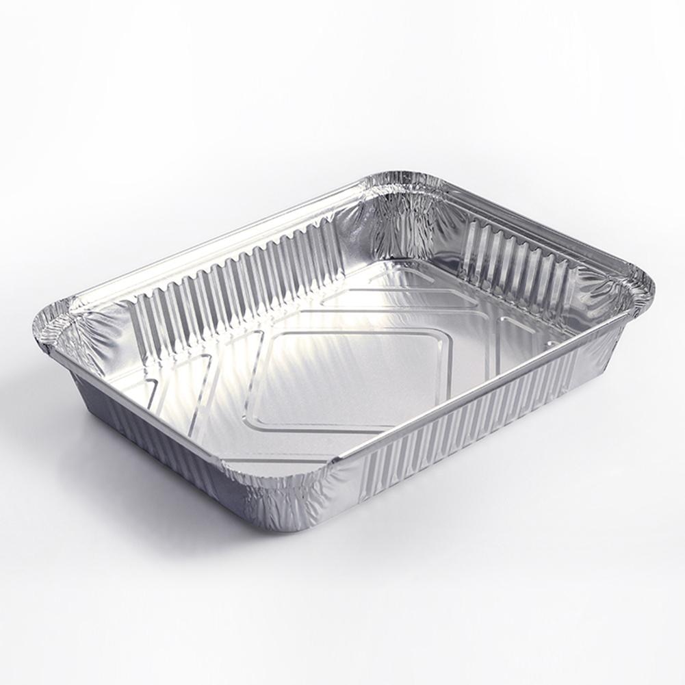 Plateau jetable pour barbecue, 300ml, plateaux jetables pour porte-graisse en aluminium, pour bac à graisse
