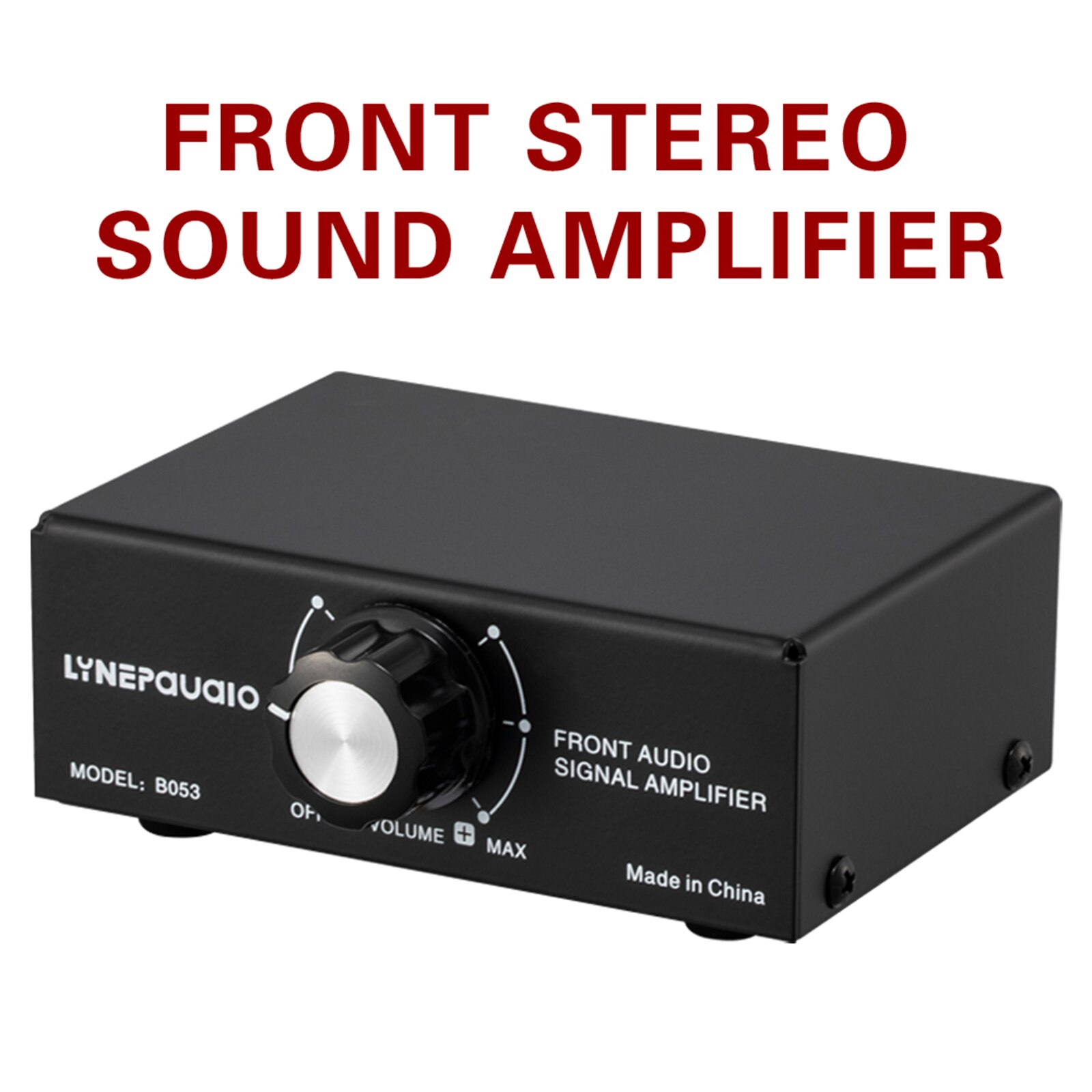 Front Stereo Sound Amplifier Headphone Speaker Amplifier Booster