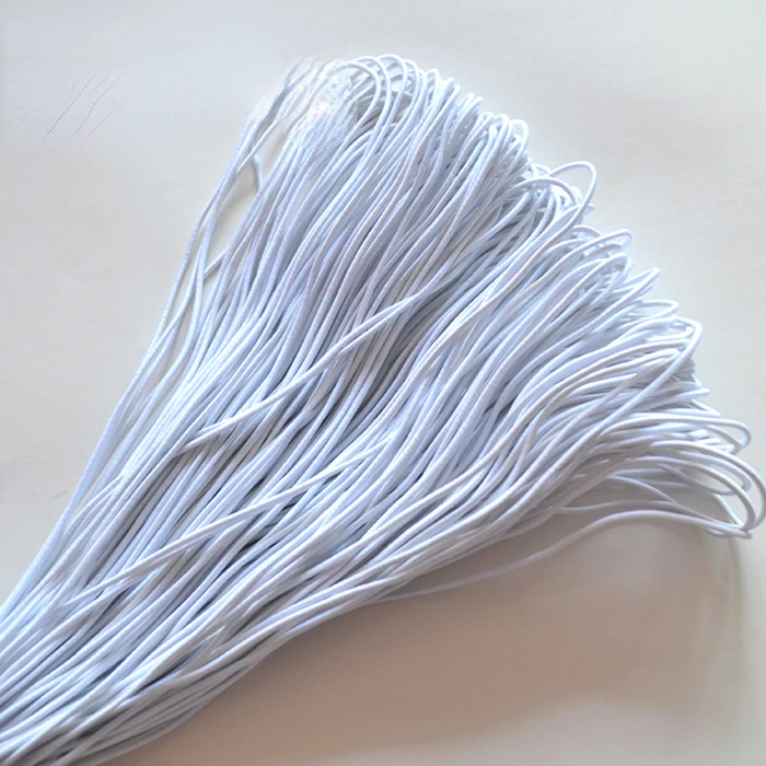 Teltstænger snor gummibånd stødsnor elastiksnor teltstang elastisk gummitilbehør 2 mmx 20m til teltstang i glasfiber