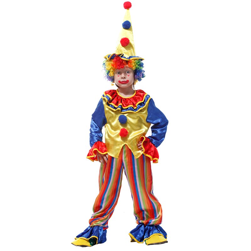 Disfraces de payaso de circo para niños, Halloween, Año , disfraz de fantasía, juegos de rol