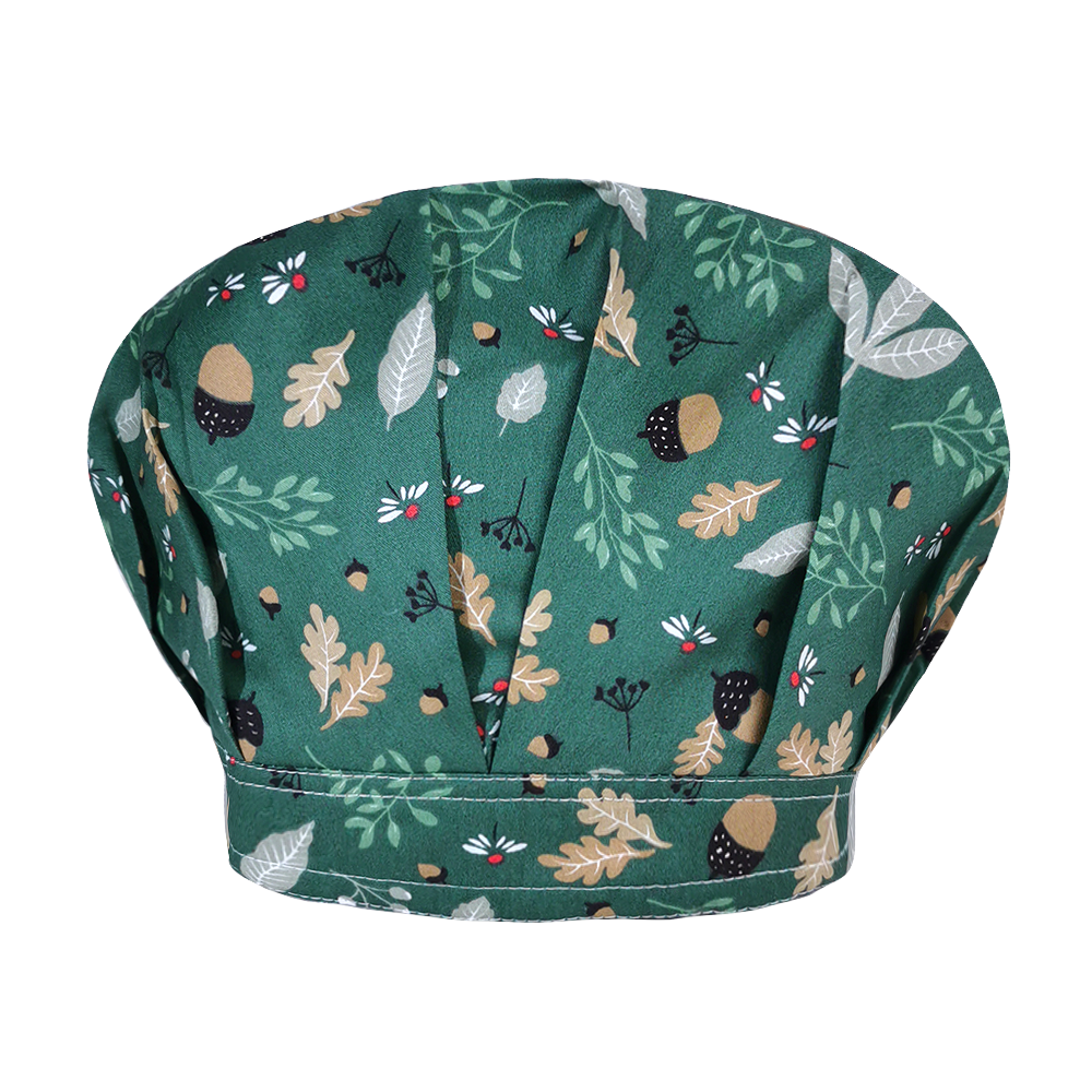 respirablecartoon impression florale élastique gommage chapeau animalerie laboratoire uniforme chapeau salon de beauté travail gommage moelleux casquettes: 32010